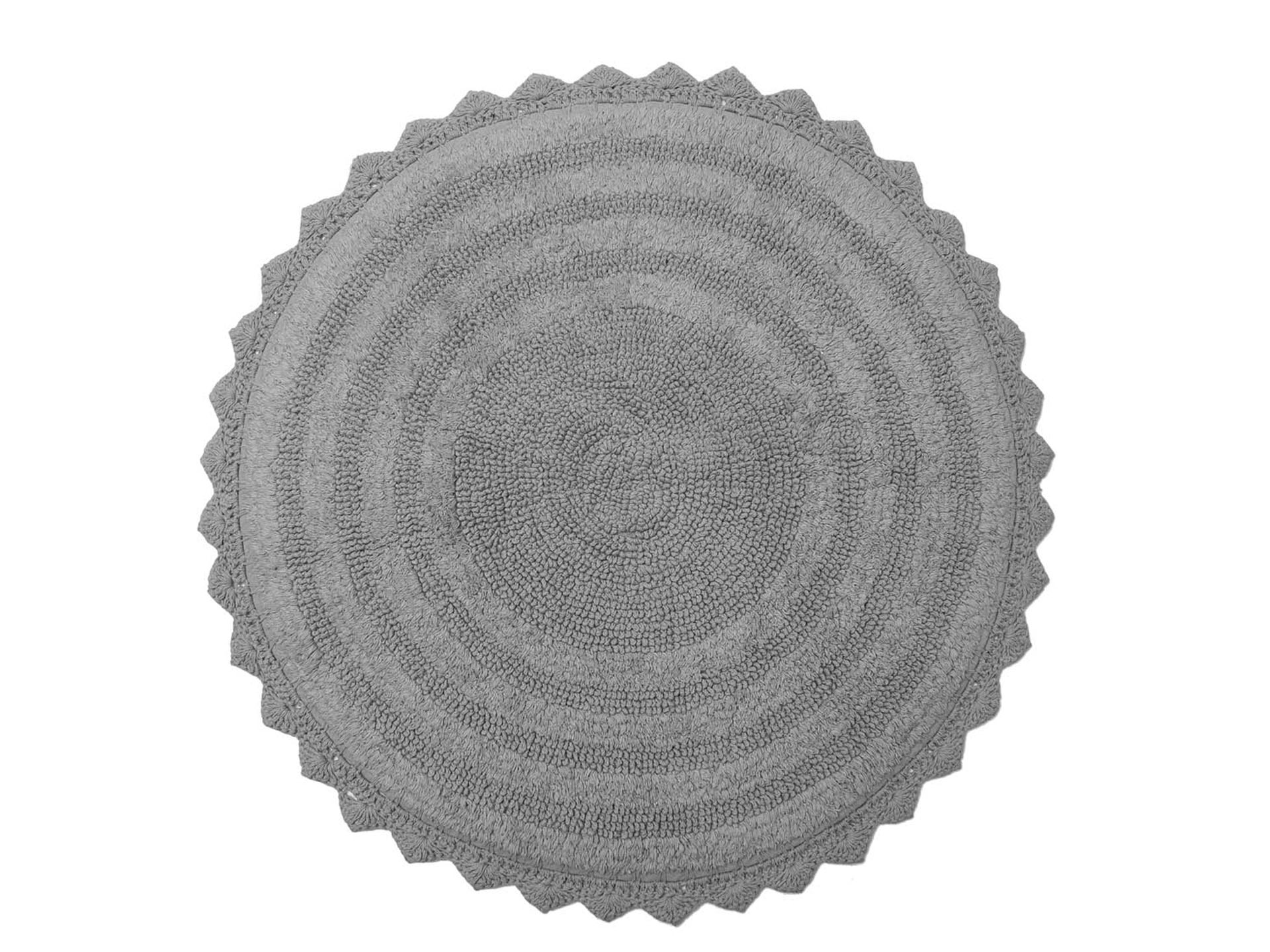 Ταπέτο Μπάνιου Φ70 Λέσλι Γκρι