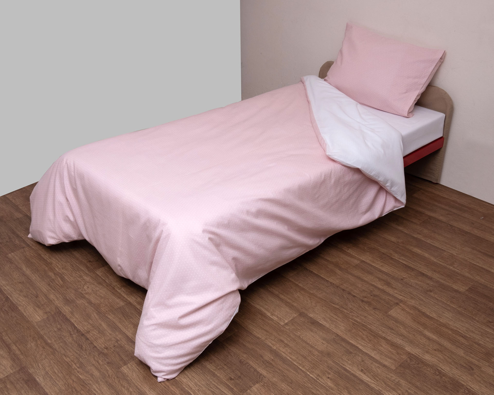 Σετ Σεντόνια Λίκνου 80x100 2645 Φανέλλα Λευκό