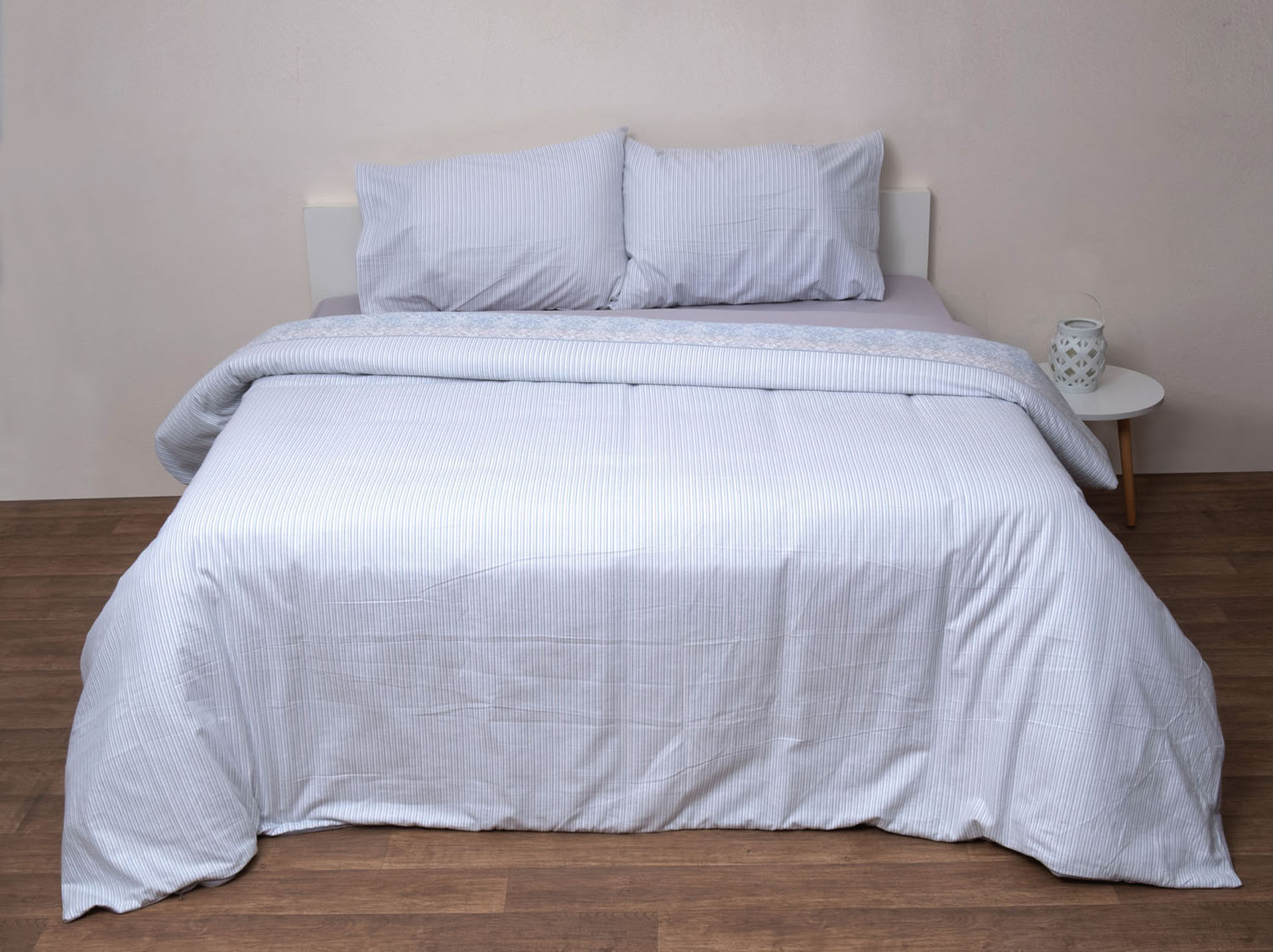 Παπλωματοθήκη Υπέρδιπλη 220x240 2550 Φανέλλα Γκρι