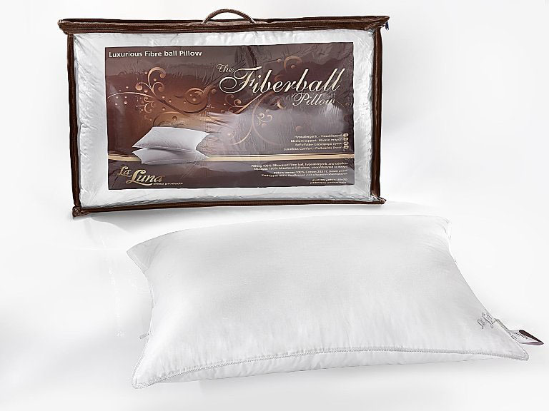 Μαξιλάρι Υπνου Με Μπαλάκια Σιλικόνης 50x70 La Luna Fiberball Pillow Firm