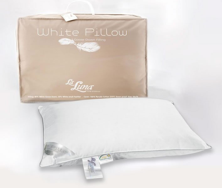 Μαξιλάρι Ύπνου La Luna The White Goose Down Pillow