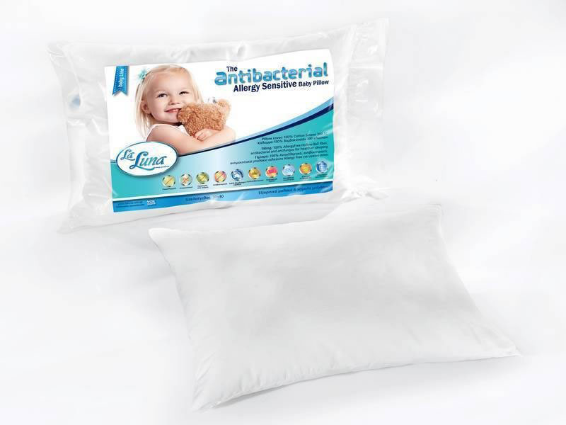 Βρεφικό Μαξιλάρι La Luna The Antibacterial Allergy Free Pillow