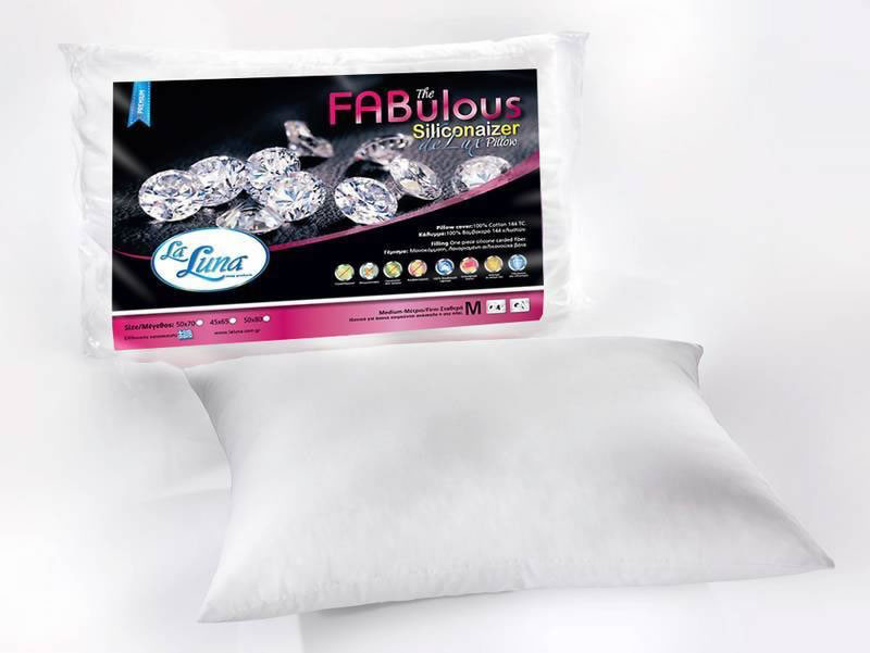 Μαξιλάρι Υπνου La Luna 45χ65 The Fabulous Siliconaizer Deluxe