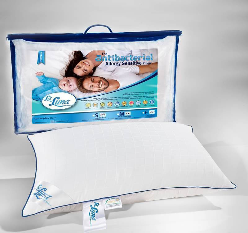 Μαξιλάρι Ύπνου La Luna 50x70 The Antibacterial Pillow Medium Μαξιλάρι Ύπνου La Luna 50x70 The Antibacterial Pillow Medium