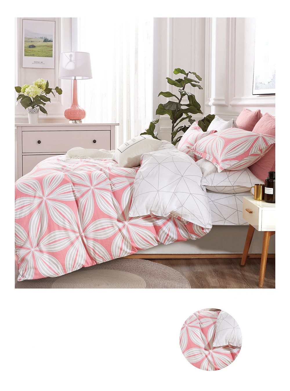 Σετ Σεντόνια Μονά (160X260) Mclinen Premium 2137 - MCDECOR 160x260