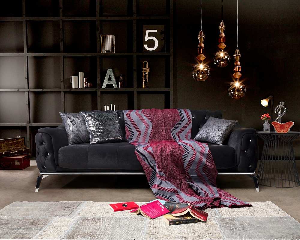 Ριχτάρι Διθέσιου (180Χ250) Mcdecor 236 Bordeaux - MCDECOR 180x250