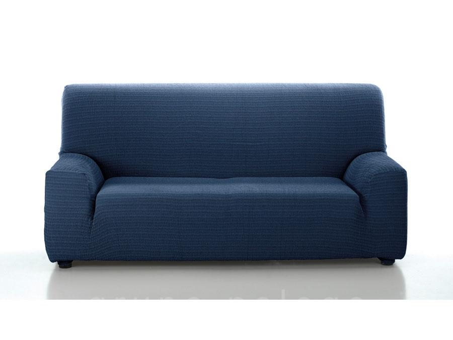 Ελαστικό Κάλυμμα Διθέσιου Καναπέ Akari Μπλε - MCDECOR 140x190