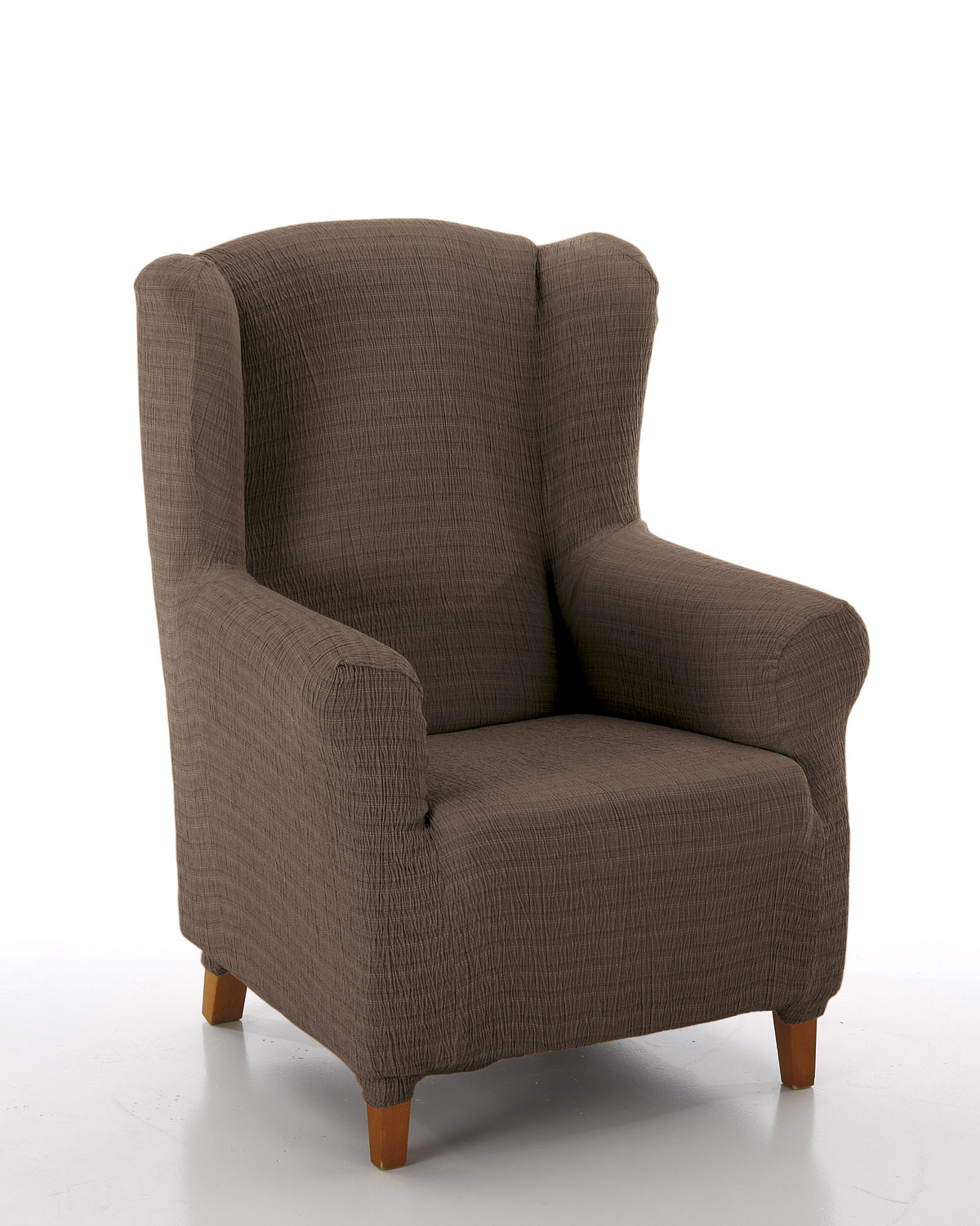 Ελαστικό Κάλυμμα Μπερζέρας Akari Καφέ - MCDECOR 70x100