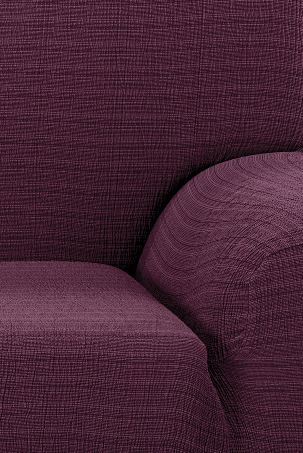 Ελαστικό Κάλυμμα Πολυθρόνας Akari Μωβ - MCDECOR 70x100