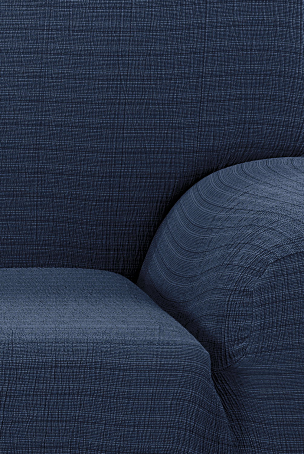 Ελαστικό Κάλυμμα Πολυθρόνας Akari Μπλε - MCDECOR 70x100