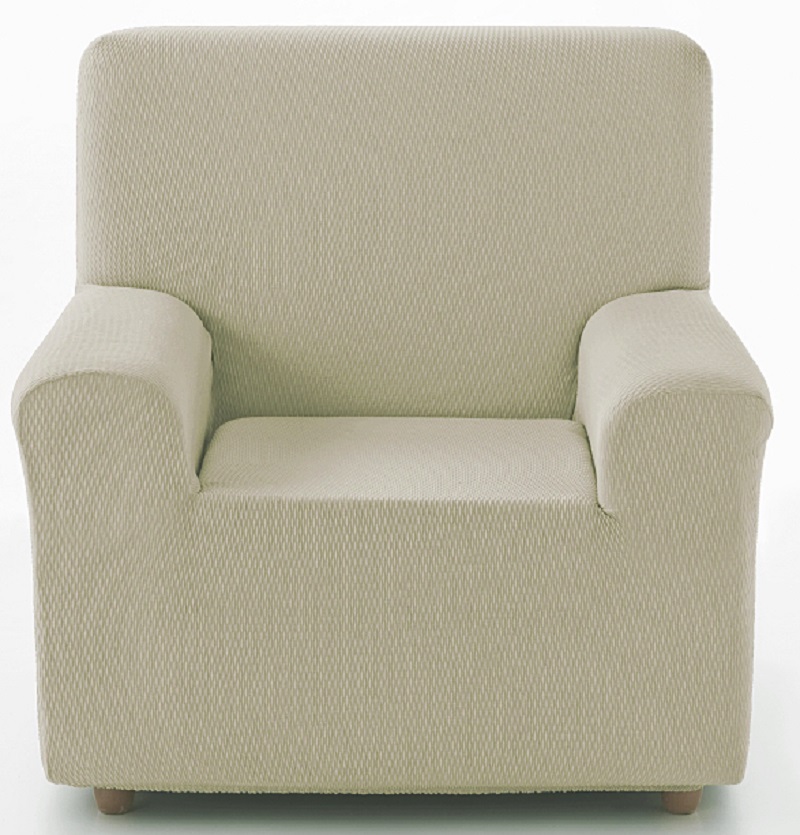 Ελαστικό Κάλυμμα Πολυθρόνας Tunez Εκρού - MCDECOR 70x110