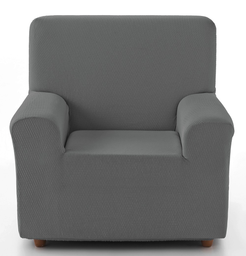 Ελαστικό Κάλυμμα Πολυθρόνας Tunez Γκρι - MCDECOR 70x110