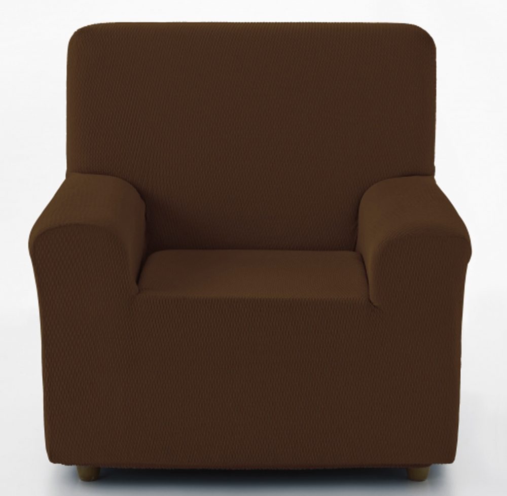 Ελαστικό Κάλυμμα Πολυθρόνας Tunez Καφέ - MCDECOR 70x110