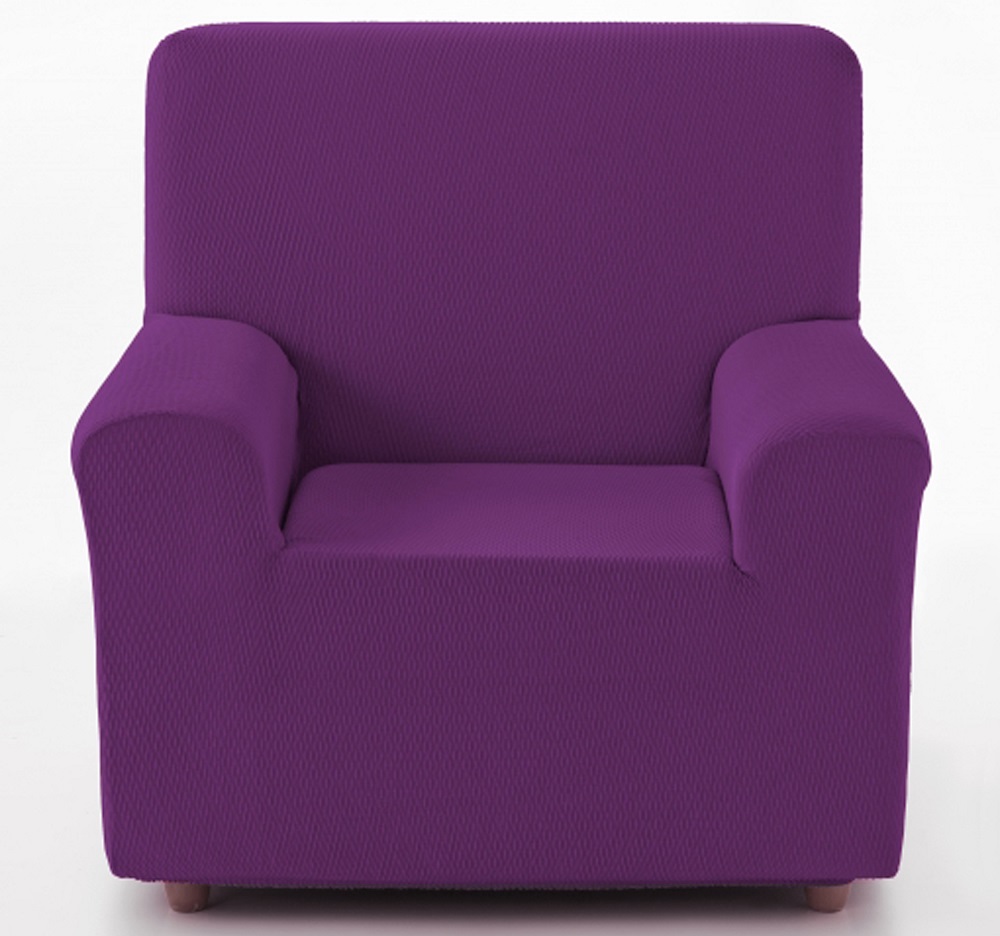 Ελαστικό Κάλυμμα Πολυθρόνας Tunez Μωβ - MCDECOR 70x110