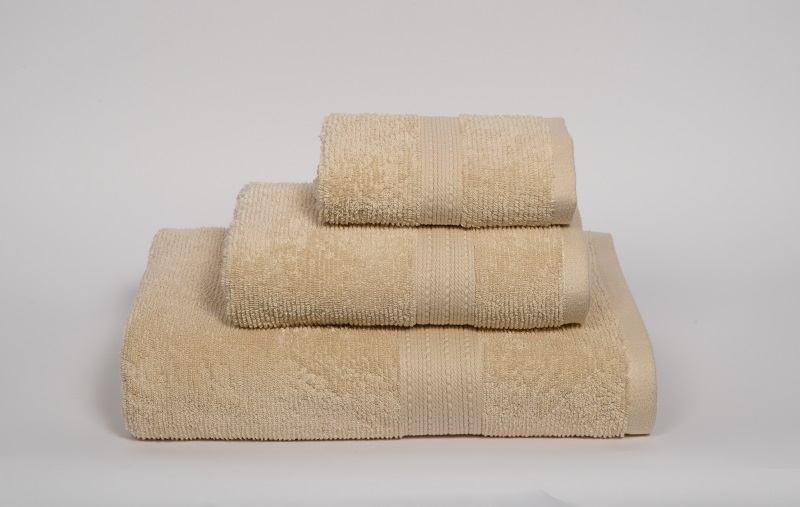Πετσέτα Χεριών (30X50) Mcdecor Ismini Beige - MCDECOR