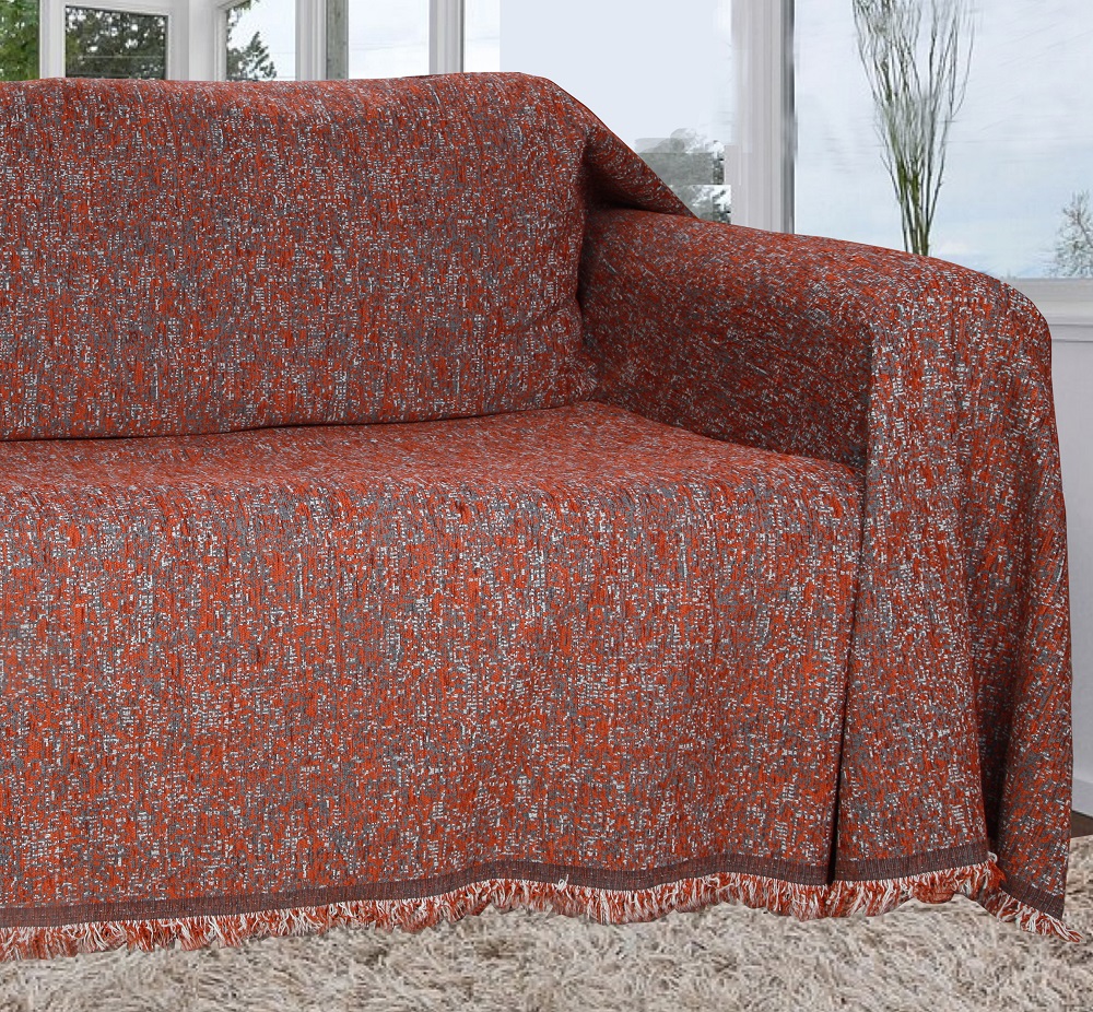 Ριχτάρι Πολυθρόνας (180X180) Mcdecor Malta Κεραμιδί - MCDECOR 170x180