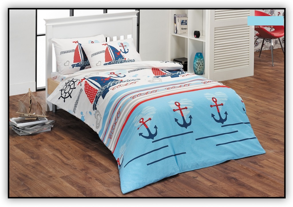 Κουβερλί Μονό (ΣΕΤ) (160X240) Mcdecor Marine - MCDECOR 160x240