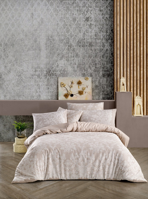 Παπλωματοθήκη Υπέρδιπλη (Σετ) (230X250) Mcdecor Ayla - MCDECOR 230x250