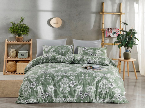 Παπλωματοθήκη Υπέρδιπλη (Σετ) (230X250) Mcdecor Daisy - MCDECOR 230x250