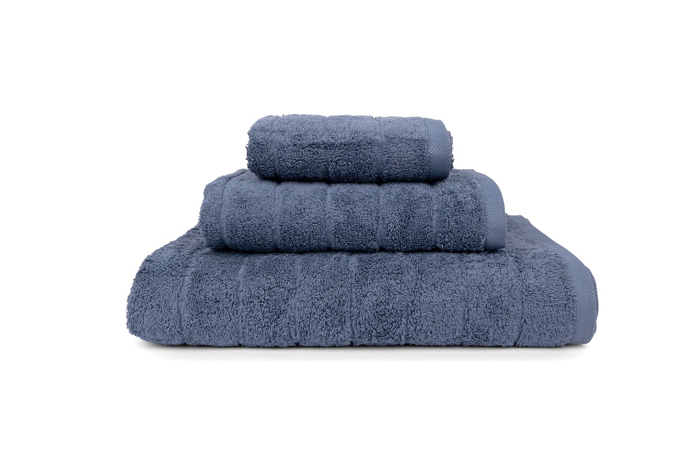 Σετ (3 Τμχ) Πετσέτα Mcdecor Stripe Blue - MCDECOR