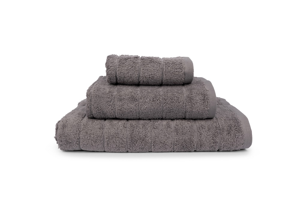 Σετ (3 Τμχ) Πετσέτα Mcdecor Stripe Grey - MCDECOR