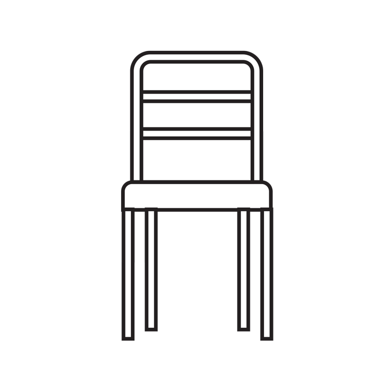 Σετ (2 Τμχ) Ελαστικά Καλύμματα Καπάκια Καρεκλών Tunez Θαλασσί - MCDECOR 40x50 Σετ (2 Τμχ) Ελαστικά Καλύμματα Καπάκια Καρεκλών Tunez Θαλασσί - MCDECOR 40x50