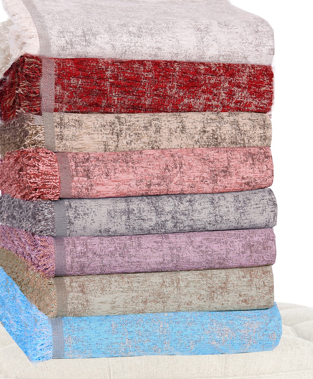 Ριχτάρια (Σετ 2τμχ) Mcdecor Zen Μπορντό - MCDECOR 170x180