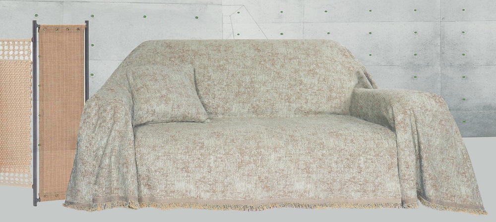 Ριχτάρι Πολυθρόνας (180X180) Mcdecor Zen Μέντα - MCDECOR 170x180