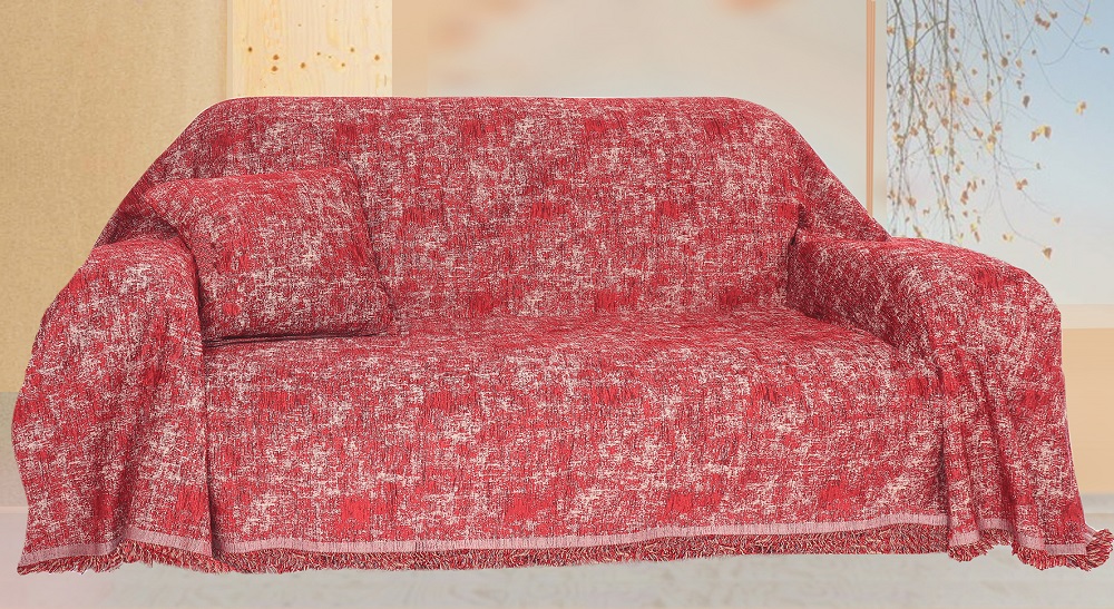 Ριχτάρια (Σετ 2τμχ) Mcdecor Zen Μπορντό - MCDECOR 170x180