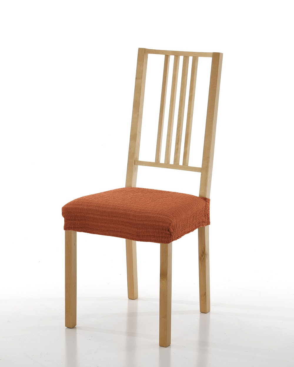 Σετ (2 Τμχ) Ελαστικά Καλύμματα Καπάκια Καρεκλών Akari Πορτοκαλί 40x50