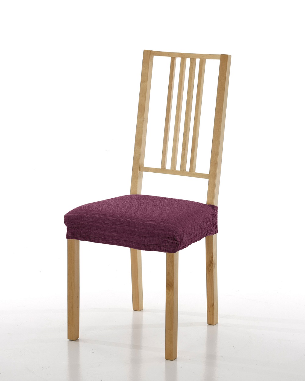 Σετ (2 Τμχ) Ελαστικά Καλύμματα Καπάκια Καρεκλών Akari Μωβ 40x50