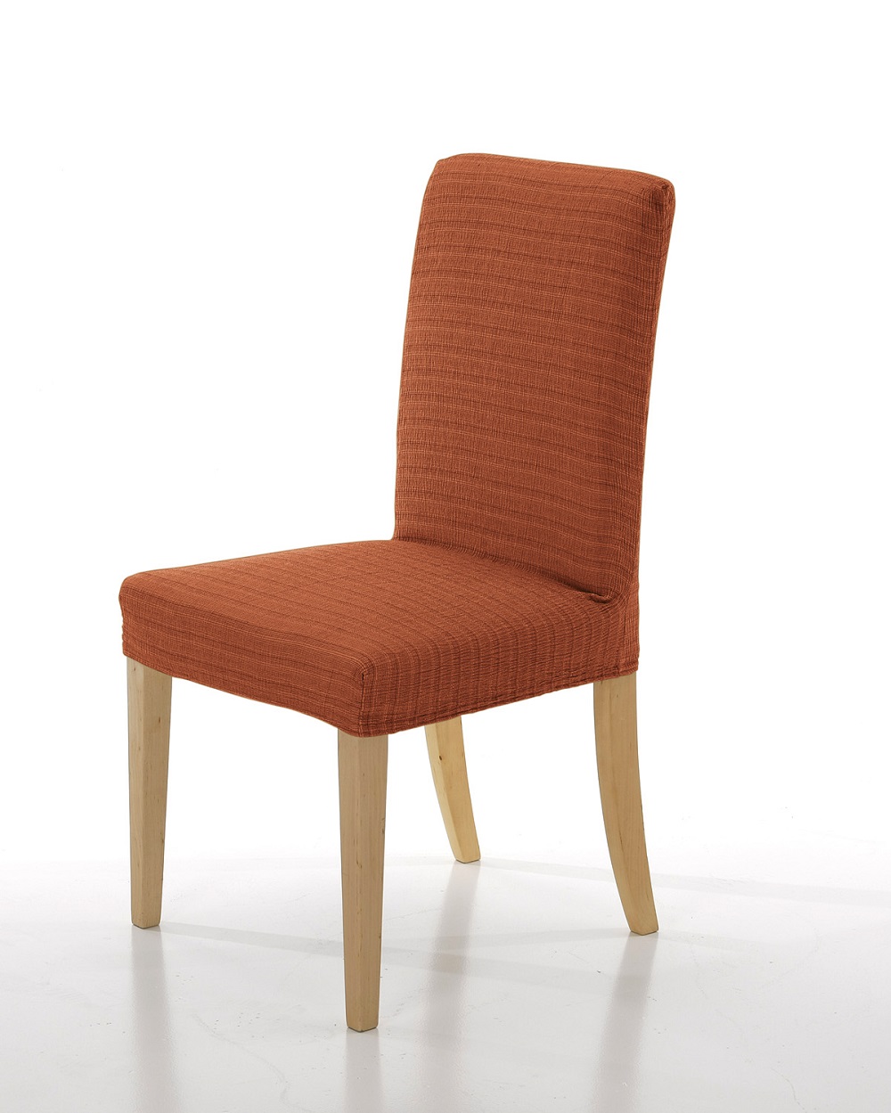 Σετ (2 Τμχ) Ελαστικά Καλύμματα Καρεκλών Με Πλάτη Akari Πορτοκαλί