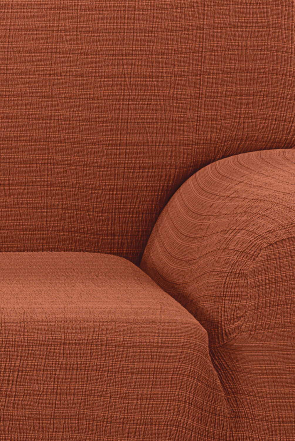 Ελαστικό Κάλυμμα Τριθέσιου Καναπέ Akari Πορτοκαλί 180x240