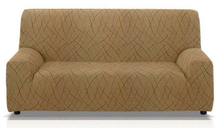 Ελαστικό Κάλυμμα Τετραθέσιου Καναπέ Akari Μπεζ 240x270