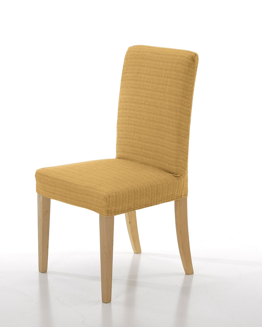 Σετ (2 Τμχ) Ελαστικά Καλύμματα Καρεκλών Με Πλάτη Akari Χρυσό