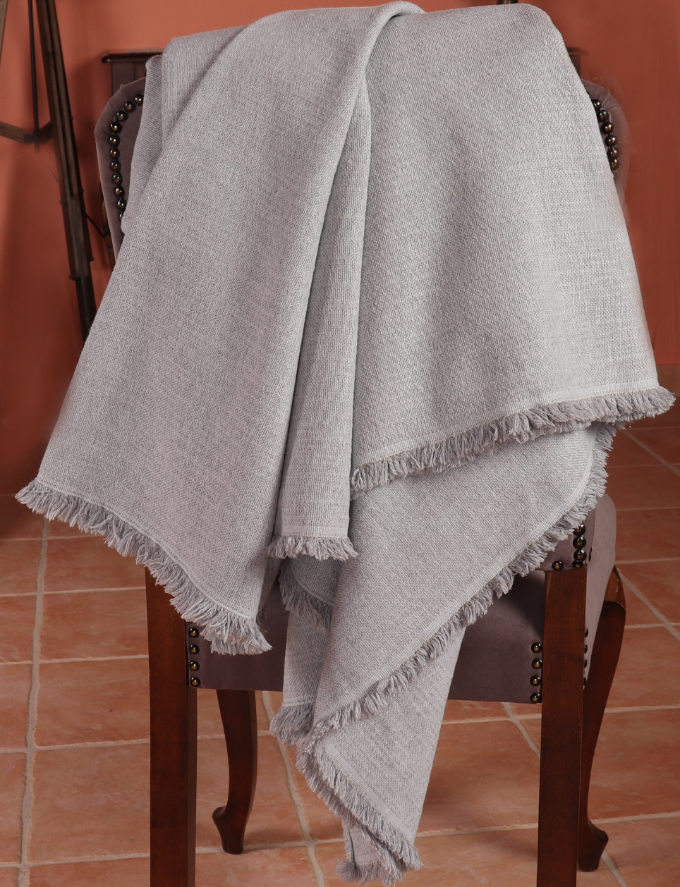 Ριχτάρι Πολυθρόνας (170X180) Mcdecor Simple Γκρί Ανοιχτό - MCDECOR 170x180