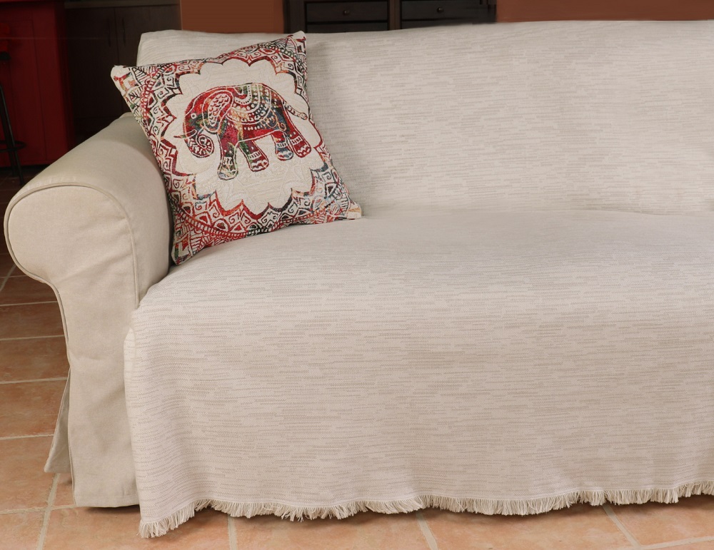 Ριχτάρι Πολυθρόνας (170X180) Mcdecor Simple Εκρού - MCDECOR 170x180