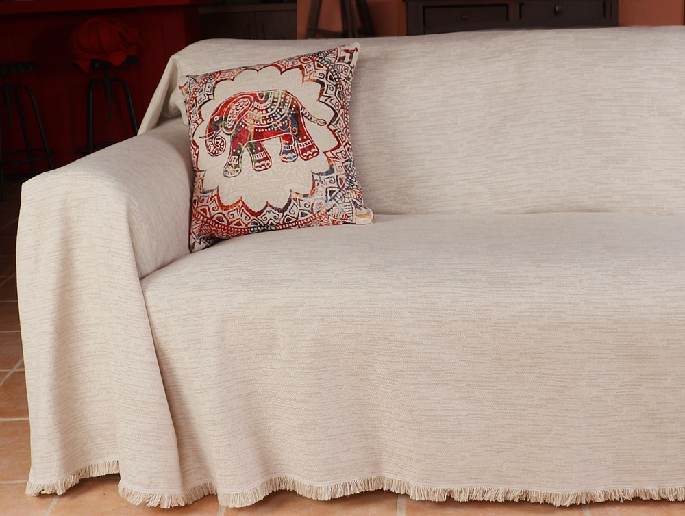 Ριχτάρι Πολυθρόνας (170X180) Mcdecor Simple Εκρού - MCDECOR 170x180