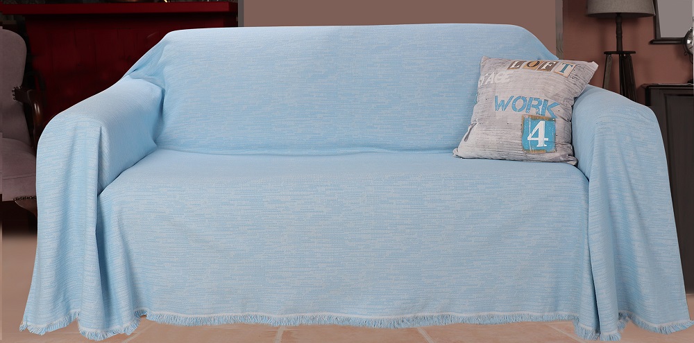 Ριχτάρι Πολυθρόνας (170X180) Mcdecor Simple Μπλέ - MCDECOR 170x180