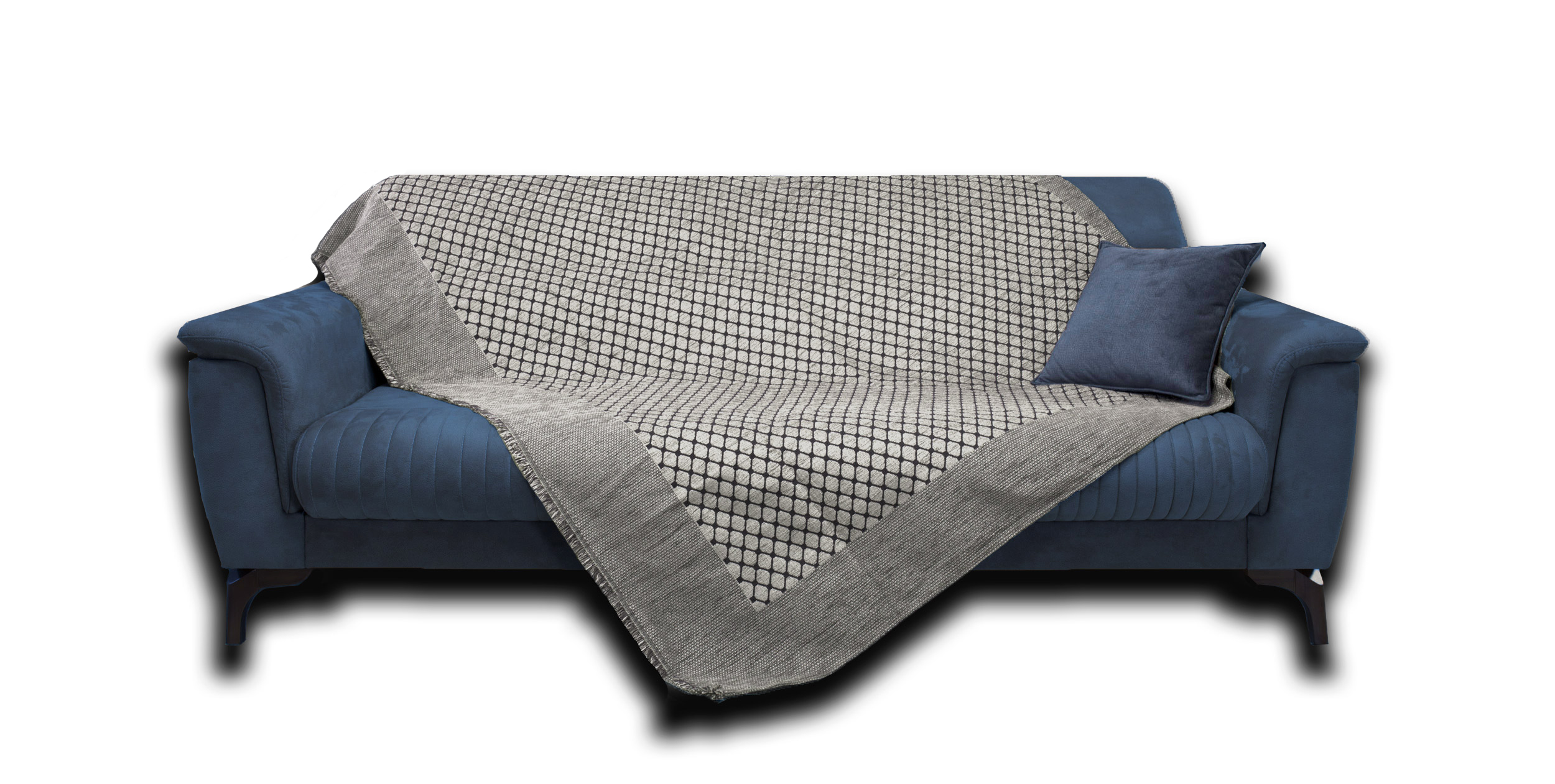 Ριχτάρι Πολυθρόνας (180X180) Mcdecor 174 Εκρού - MCDECOR