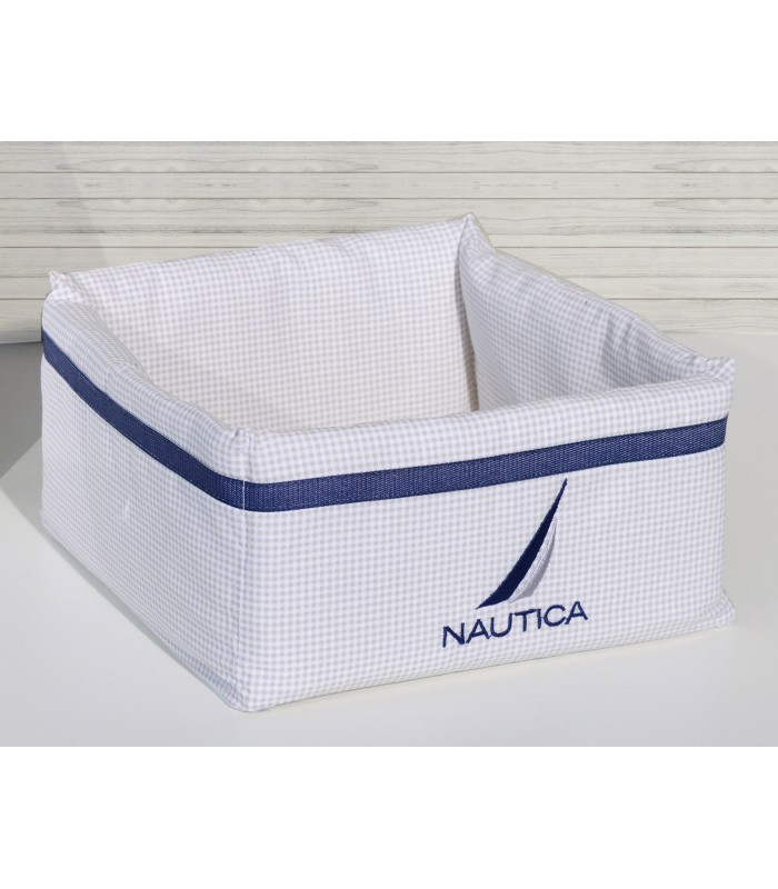 Nautica Des 924 Καλάθι Καλλυντικών  Μπεζ Καρρώ 25x12