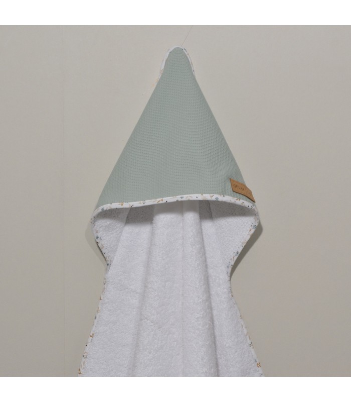 Oliver Baby Des.403 Μπουρνούζι Κάπα Μέντα 75x75