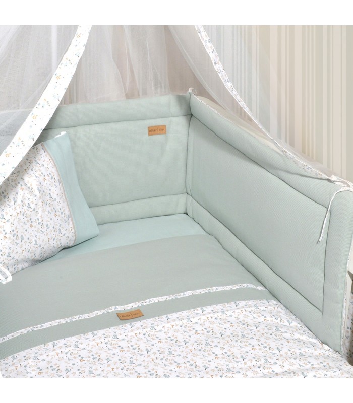 Oliver Baby Des.403 Πάντα Διπλής Όψης 34x210 Μέντα