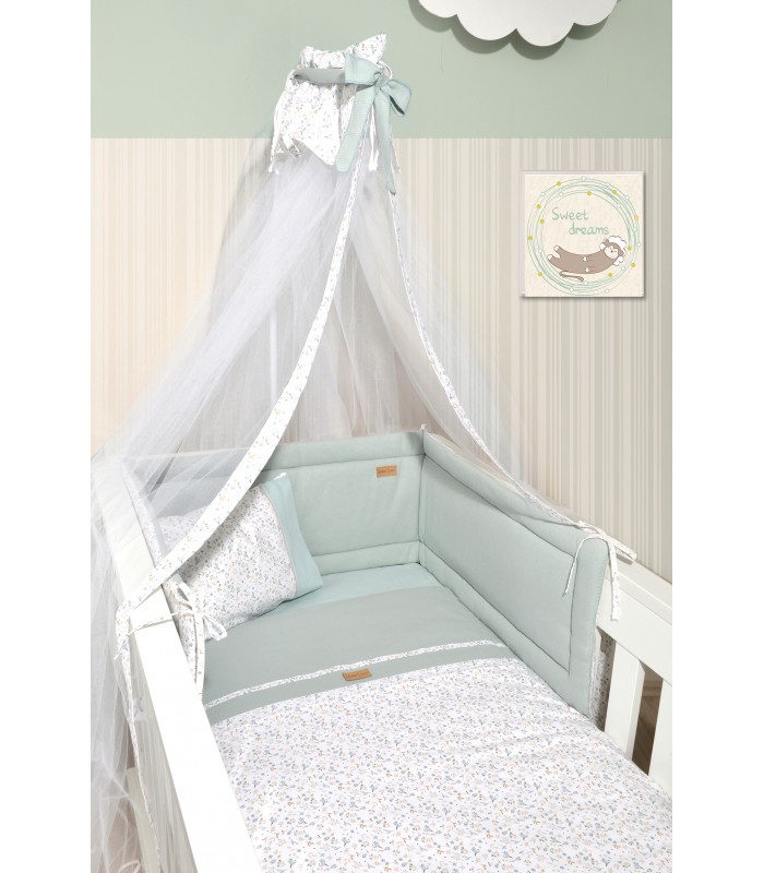 Oliver Baby Des.403 Πάπλωμα & Παπλωματοθήκη 100x140 Μέντα