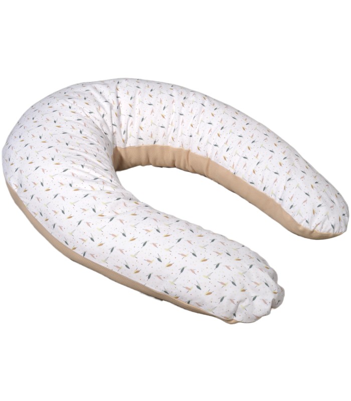 Oliver Baby Des.404 Μαξιλάρι Θηλασμού Μπεζ με αφαιρούμενη θήκη