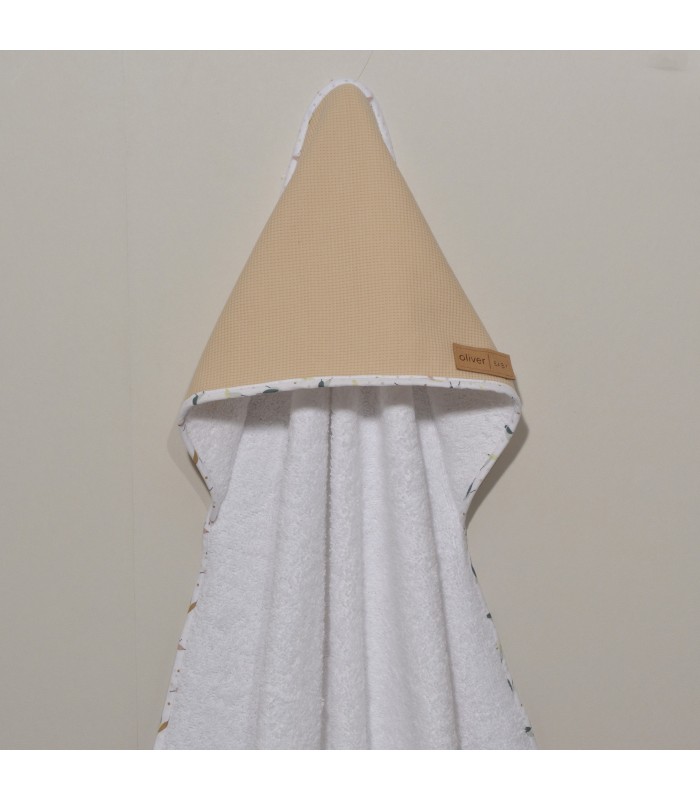 Oliver Baby Des.404 Μπουρνούζι Κάπα Μπεζ 75x75