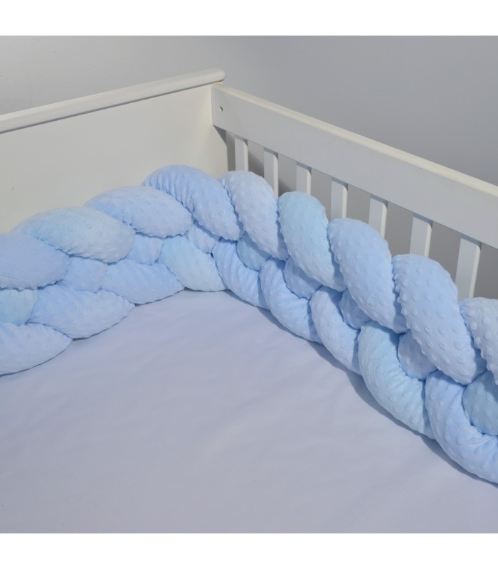 Oliver Baby Des.9210 Πλεξούδα Βελουτέ 24χ200 Ανάγλυφη Σιέλ τετραπλή