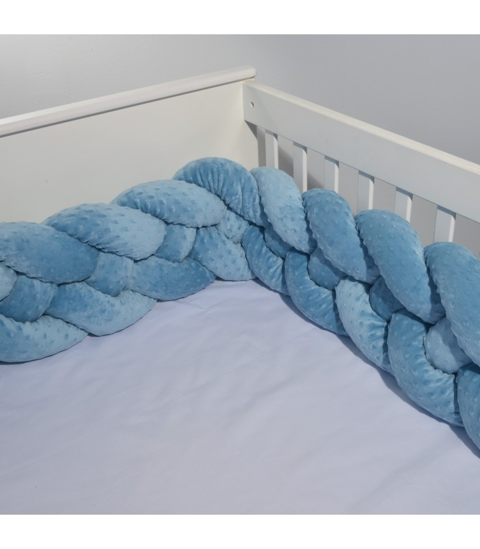 Oliver Baby Des.9270 Πλεξούδα Βελουτέ 24χ200 Ανάγλυφη Μέντα Σκούρο τετραπλή