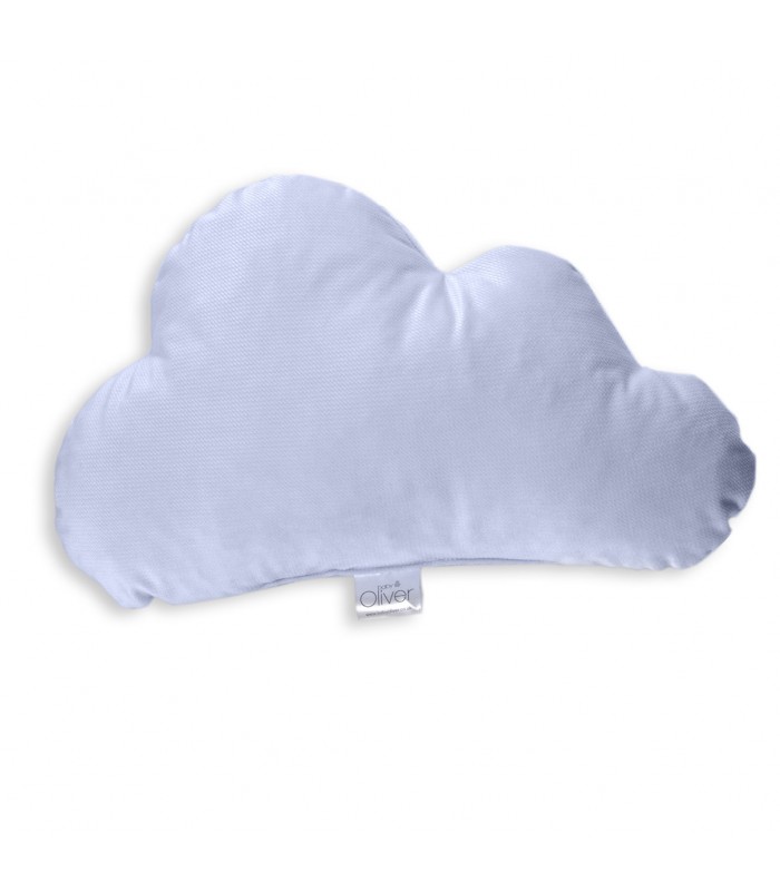 Oliver Baby Μαξιλάρι Διακ/κο Σύννεφο Βελουτέ Σιέλ 45χ26