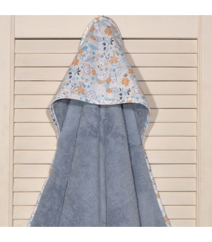 Oliver Baby μπουρνούζι ραφ Σχέδιο 200 75χ75 100% βαμβάκι 450grs/sqm Oliver Baby
